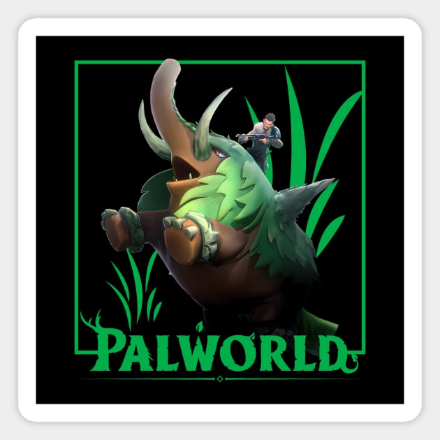 Palworld - Mammorest Magnet by wenderinf